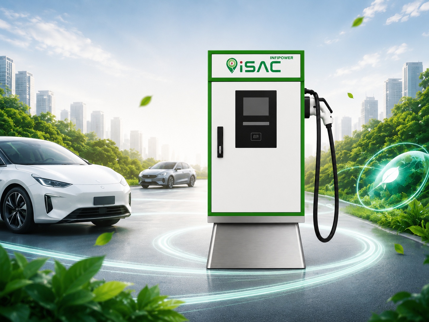 Trụ sạc DC 60kW 1 Cổng